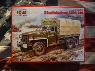 ICM.35514  Studebaker US6 U4 WWII U.S.Army Truck